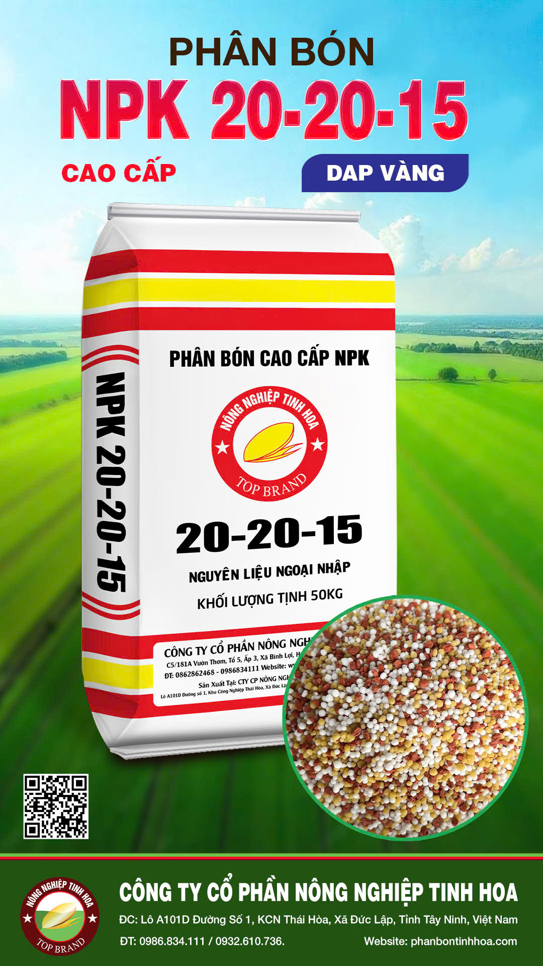 NPK 20-20-15 - Hình ảnh 3