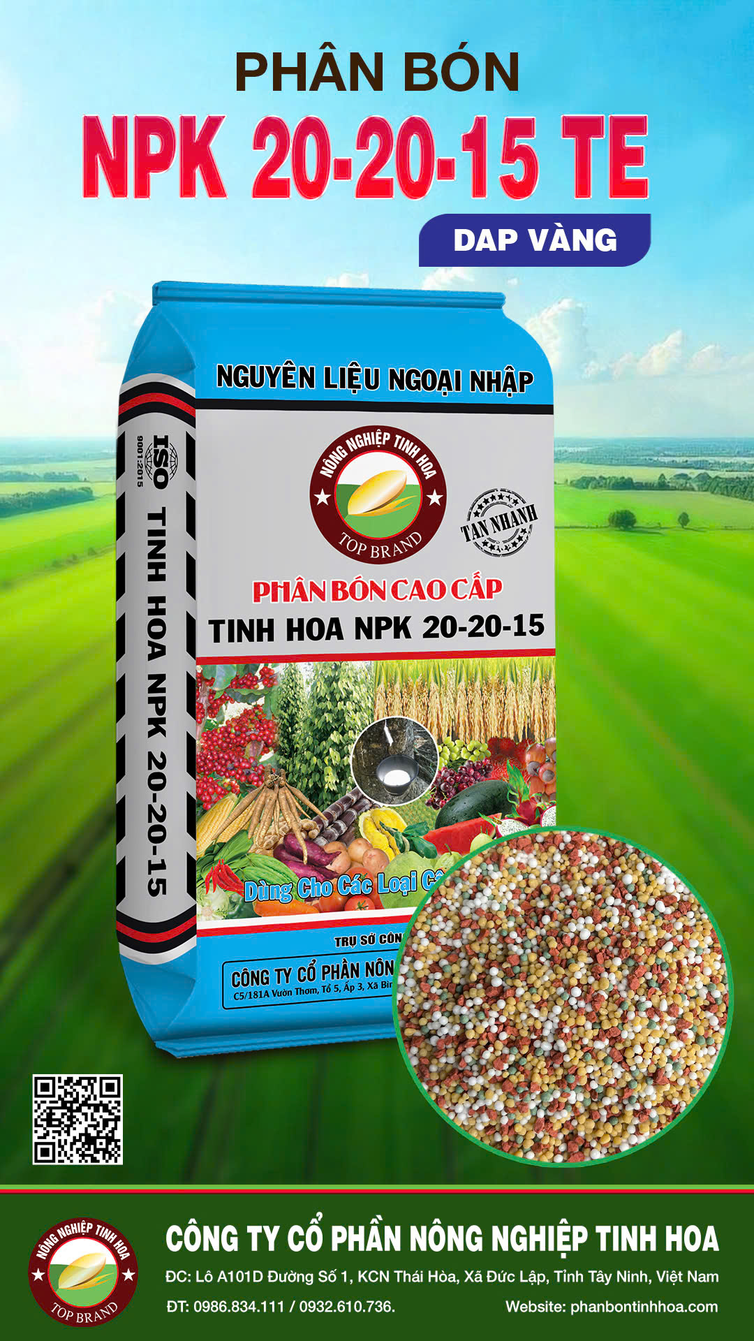 NPK 20-20-15 TE - Hình ảnh 3