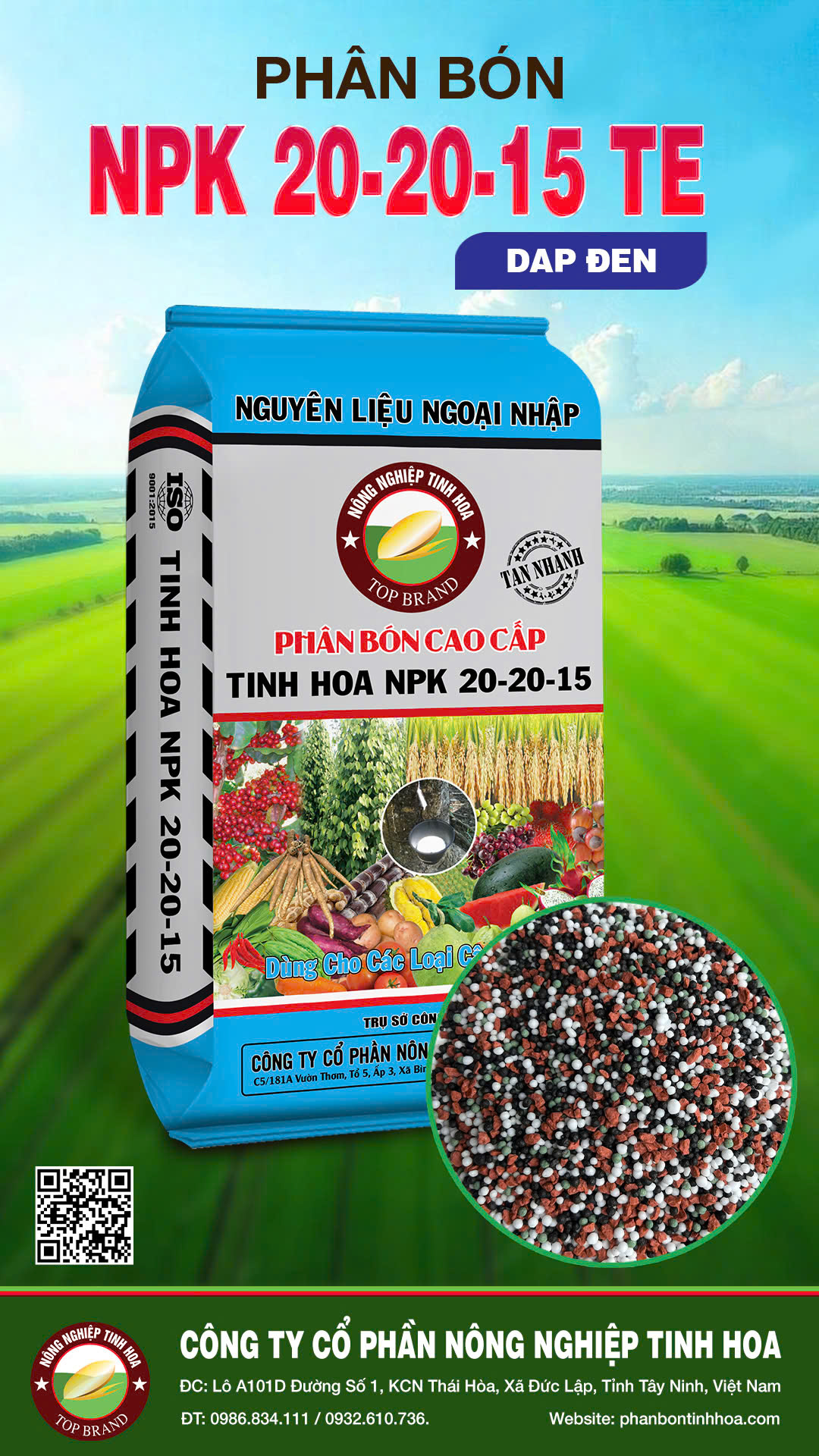 NPK 20-20-15 TE - Hình ảnh 2
