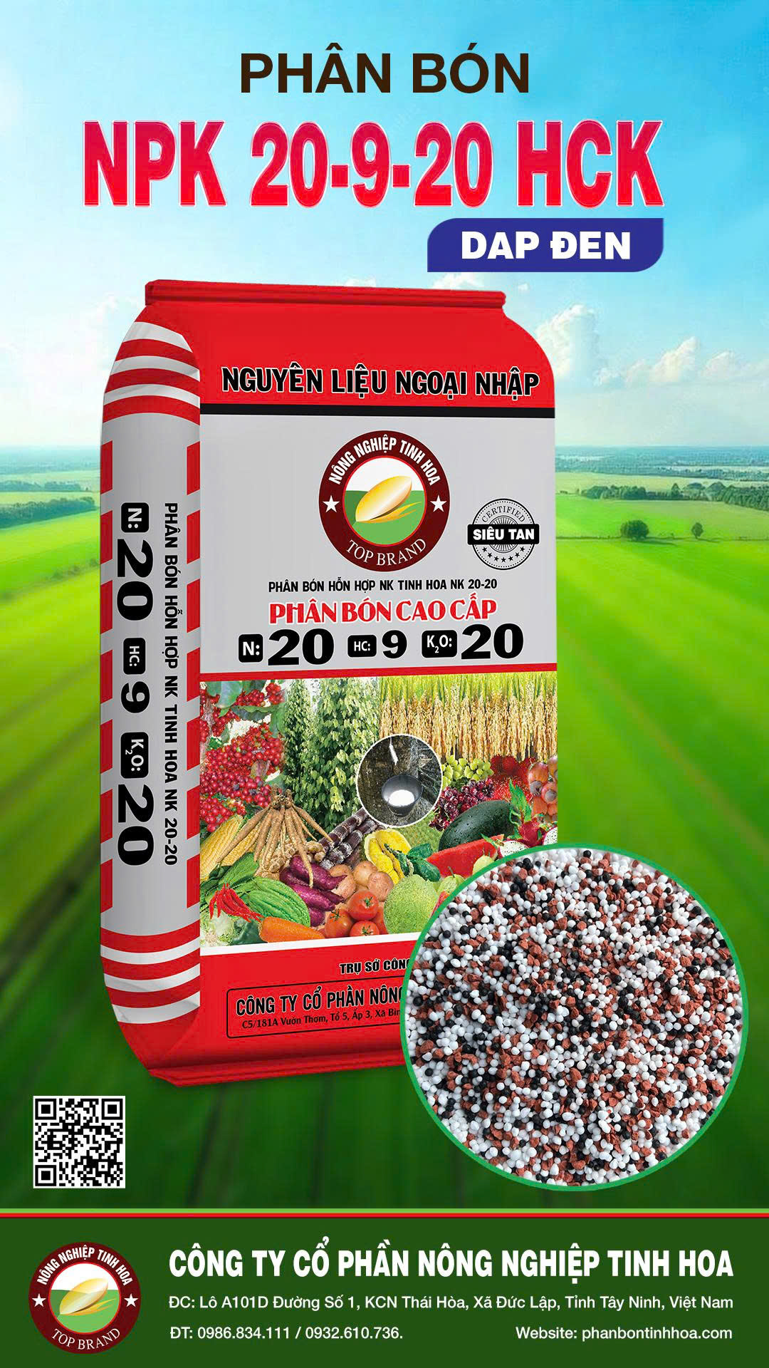 NPK 20-9-20 HCK - Hình ảnh 4